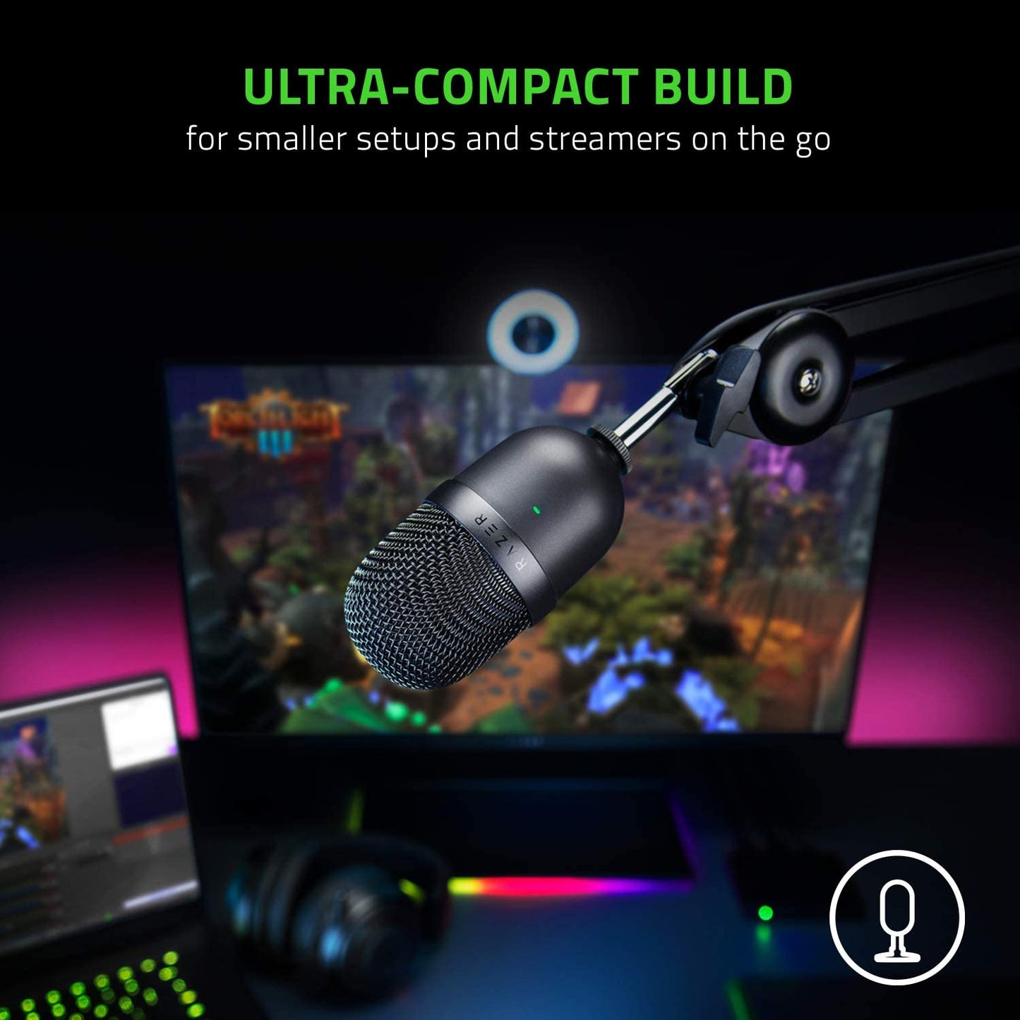 Seiren Mini USB Condenser Microphone By Razer