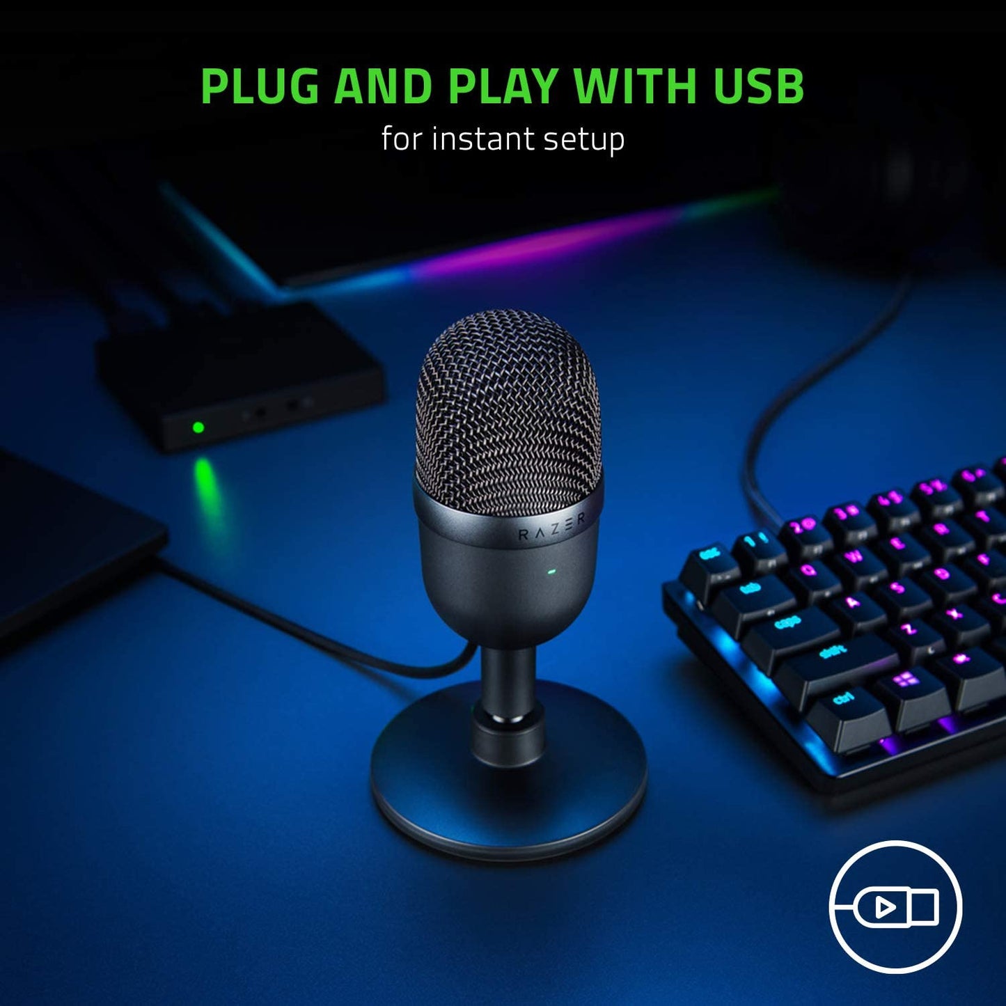 Seiren Mini USB Condenser Microphone By Razer