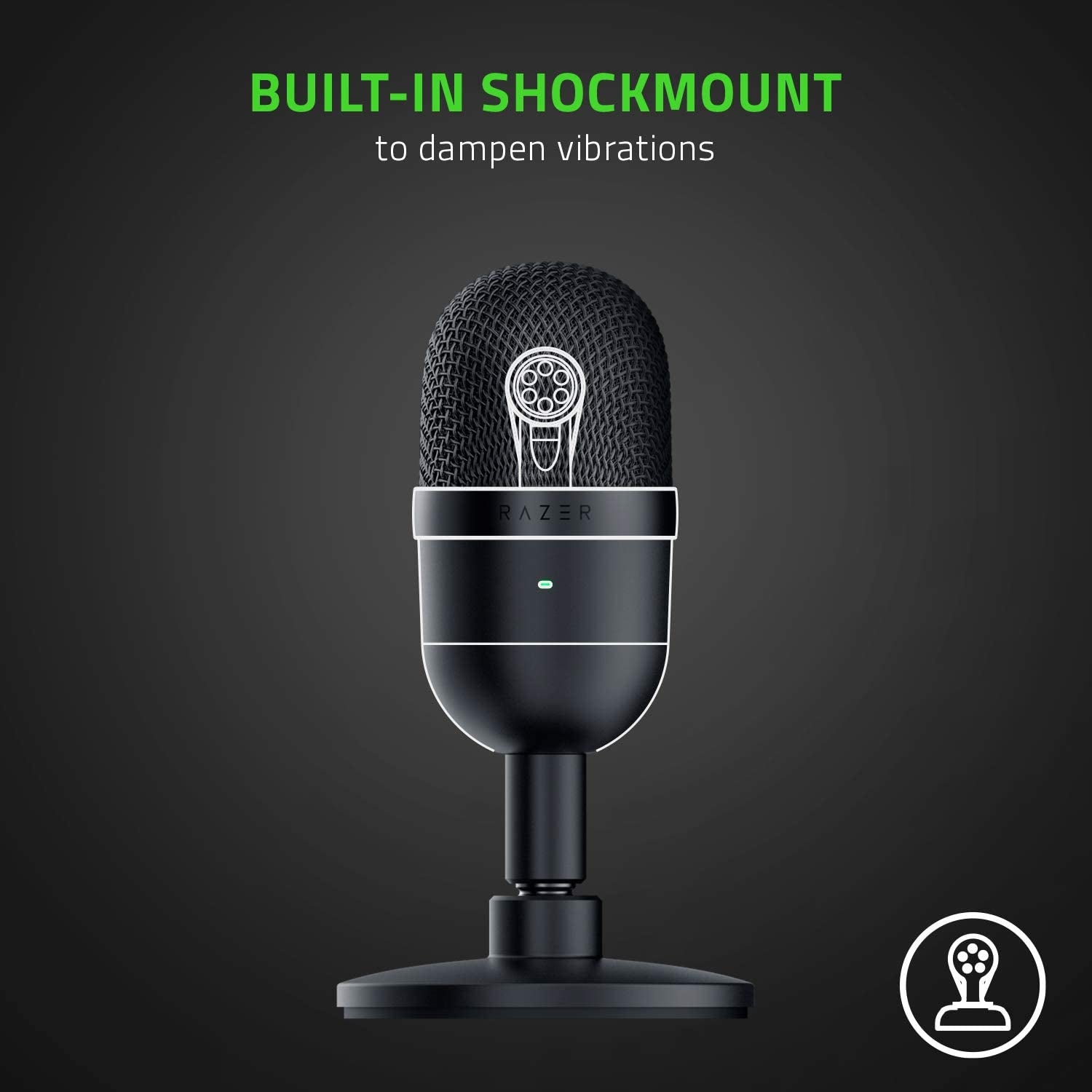 Seiren Mini USB Condenser Microphone By Razer